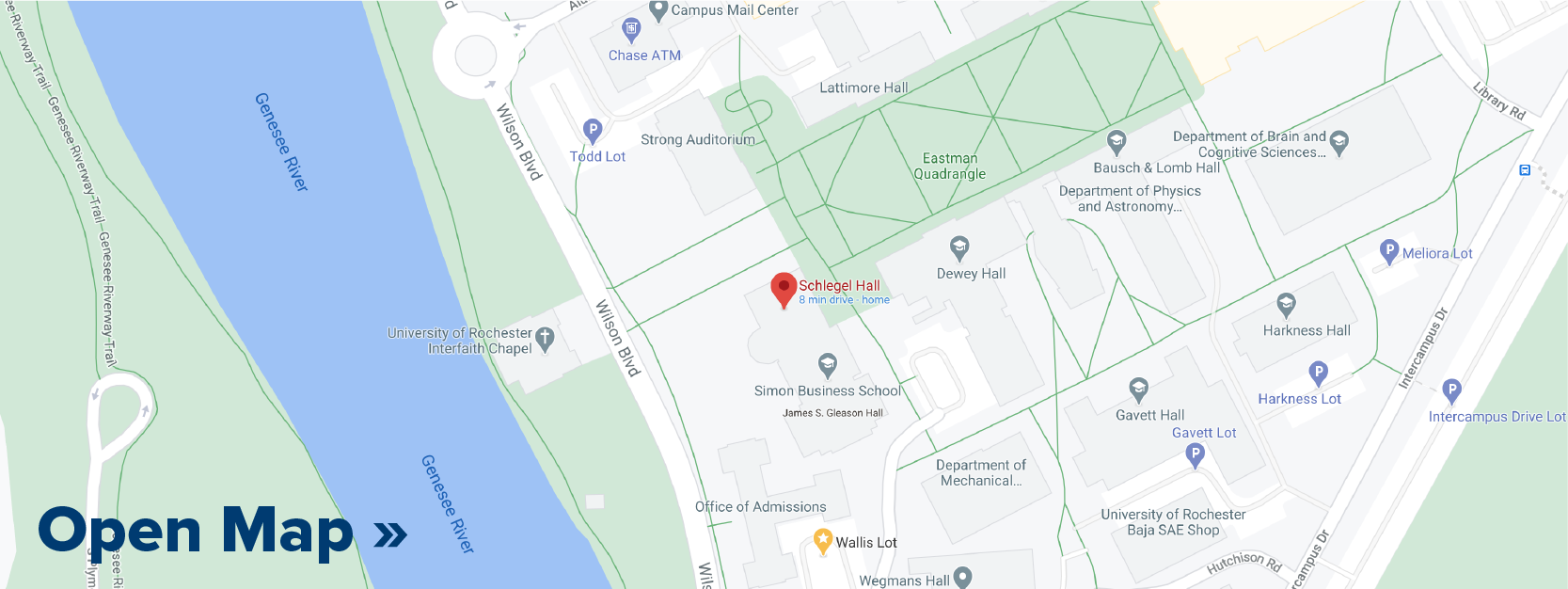 Google Map of University of Schlegel Hall